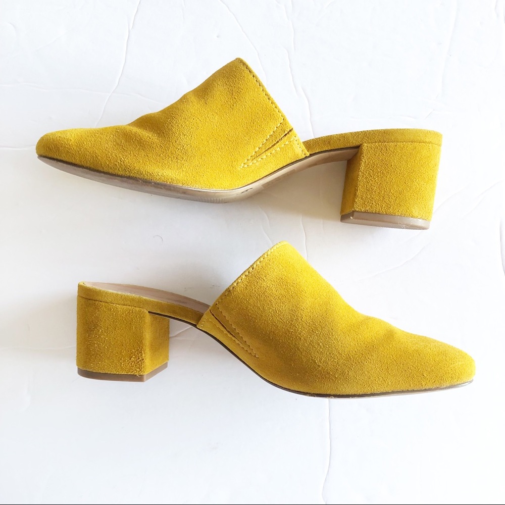 Madewell The Walker Mule in Suede Size 10